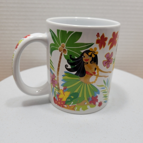 Island Hula Honeys Hawaiian luau coffee mug hula dancers cup - Picture 6 of 12